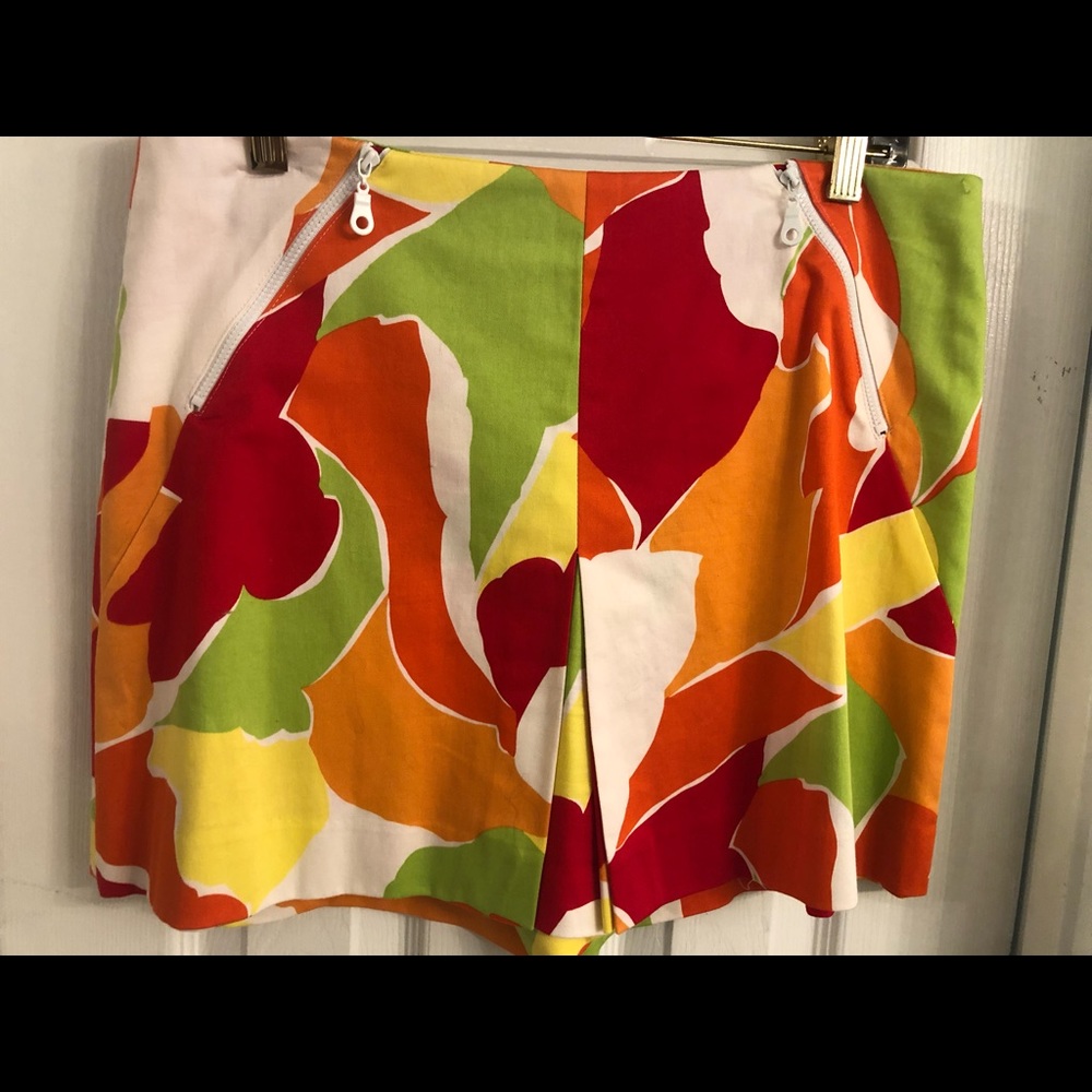 Cache Multi-Colored Skirt